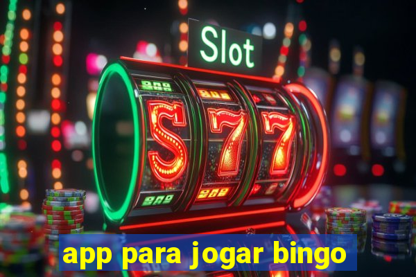 app para jogar bingo